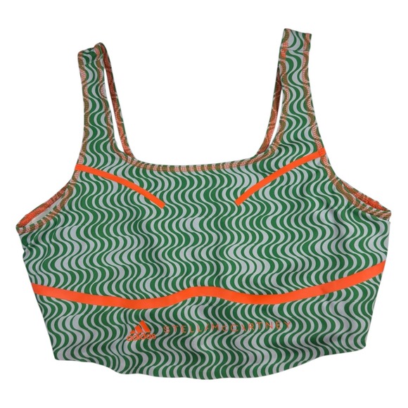 Adidas by Stella McCartney Other - adidas x Stella McCartney TruePurpose Crop Top 1X Plus AEROREADY Green Wave
